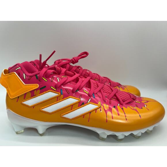 Adidas Freak 22 X The Simpsons Donut GW1792 Football Cleats Men's Size 11 - Picture 1 of 16